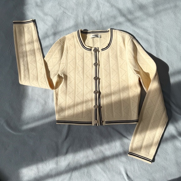 Sandro Knit Top, Skirt and Cardigan - Picture 5 of 9